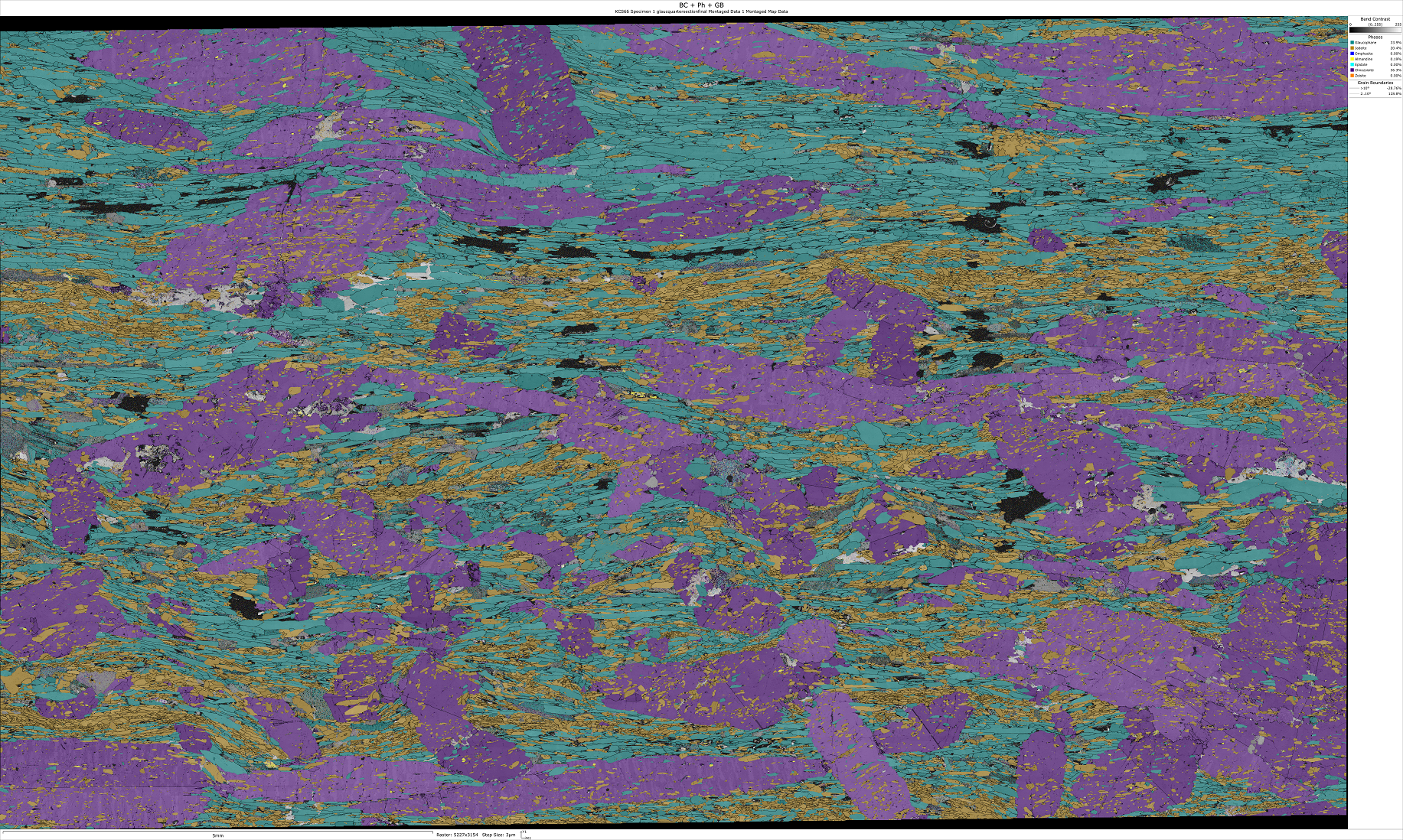 EBSD Phase Map
